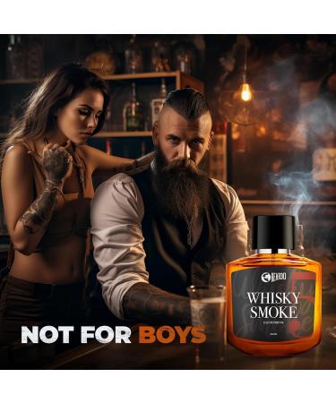 Whiskyy Smokee Perfume for Men 100ml | Spicy Woody - Oudh Scent Eau De Parfum | Long Lasting Mens Perfume | Gift For Friends | Gift for men - Buy Online on GoSupps.com