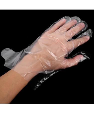 POPETPOP Gloves and Foot Covers Set 100 Booties 100 Gloves with 200 Adhesive Stickers for Foot Pedicure Hot Spa Wax Treatment - Buy Online on GoSupps.com