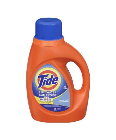 Tide Liquid Coldwater Fresh Scent 26 Use 2X- Packaging May Vary