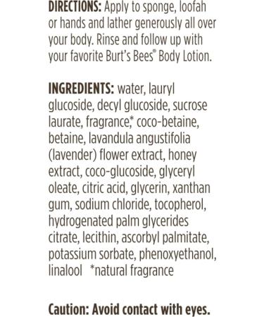 Burt's Bees Lavender & Honey Body Wash 12 Oz - Pack of 3 | Gentle Cleansing | Soothing Aroma - Buy Online on GoSupps.com