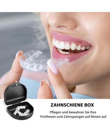 DNom Dose Tooth Rail Box - Durable Denture Container | Prosthesis Can & Clip Box - Perfect for Dental Care & Organization - Buy Online on GoSupps.com