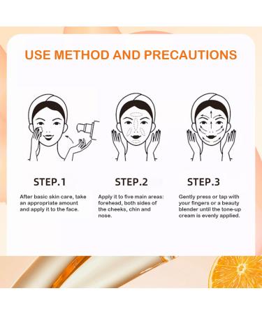Five Vitamin C Tone Up Cream - Lightweight Long Lasting Hydrating Skincare - International Shipping Available - Buy Online on GoSupps.com