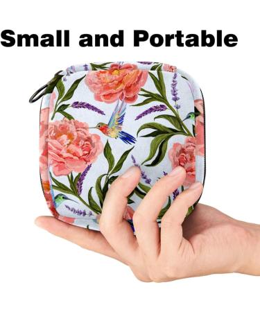Javenproeqt Women's Multi-Colored Storage Bag for Bandages Menstrual Pads Panty Liners & Tampons - Portable Organizer for School & Office - Buy Online on GoSupps.com