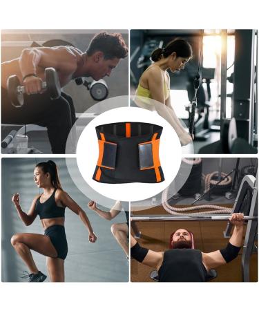 Adjustable Lumbar Support Belt - Breathable Lower Back Brace for Fitness | Small Size | Best Lower Back Support for Pain Relief - Buy Online on GoSupps.com