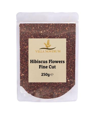 Hibiscus Flowers Fine Cut Loose Tea 250g by Villa Nostrum