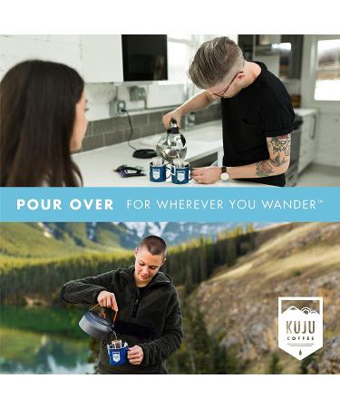 Kuju Coffee Basecamp Blend - Premium Medium Roast Pour Over (6-Pack) | Ethically Sourced & Eco-Friendly - Buy Online on GoSupps.com