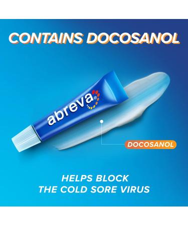 Abreva Cold Sore Treatment Cream - Medium Size 0.07 oz - Buy Online on GoSupps.com