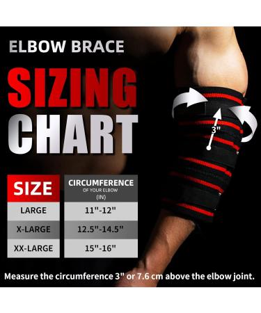 Buy M MANUEKLEAR Elbow Brace XL - Comfortable Support & Pain Relief | International Shipping Available - Buy Online on GoSupps.com