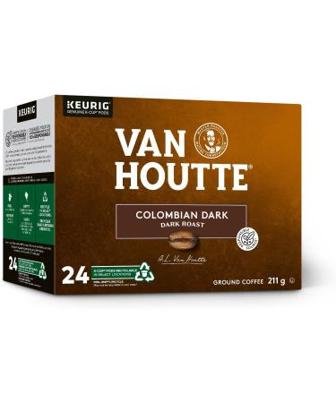 Van Houtte Colombian Medium and Colombian Dark K-Cup Coffee Pods 24 Count For Keurig Coffee Makers - Buy Online on GoSupps.com