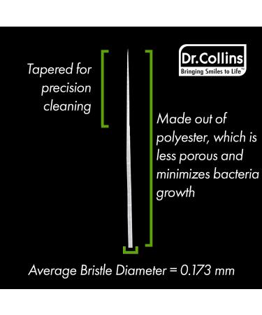 Dr. Collins Perio Toothbrush 3-Pack - Assorted Colors - Buy Online on GoSupps.com