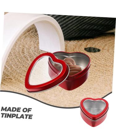 NUOBESTY 30 Pcs Gumballs Reusable Yoghurt Pot Lids Wedding Party Supplies Chocolate Candies Snack Box Candy 6x5.9cmx3pcs Redx3pcs - Buy Online on GoSupps.com