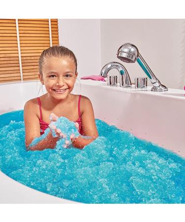 GELLI Baff 4 USE 4 X Purple & Aqua Glitter GELLI - 600G Turn Water Into Colourful Goo Children's Sensory and Bath Toy Certified Biodegradable Gift - Buy Online on GoSupps.com