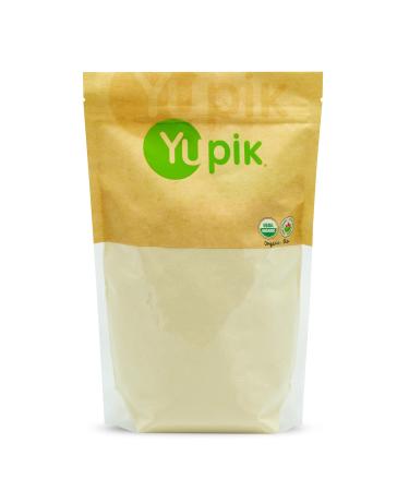 Yupik Organic Millet Flour 1 kg Gluten-Free Non-GMO Kosher Vegan Raw Salt-Free Plant-Based Protein Source of Fiber & Iron Ideal for Baking & Cooking 1 kg (Pack of 1)