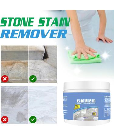 Marble Oil Stain Cleaner Stone Cleaning Powder Cleaning Powder for Kitchen Oil Stain Remover and Varnish for Marble Tile Granite Stove (200g) - Buy Online on GoSupps.com