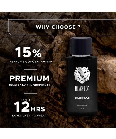 Emperor Luxury Long Lasting Exotic Perfume Fragrance for Men - Buy Online on GoSupps.com