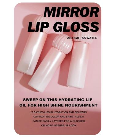 Buy Mirror Water Lip Gloss - Moisturizing & Waterproof Juicy Lip Tint | Long-Lasting Non-Sticky Formula for Gorgeous Color & Shine - International Shipping Available - Buy Online on GoSupps.com