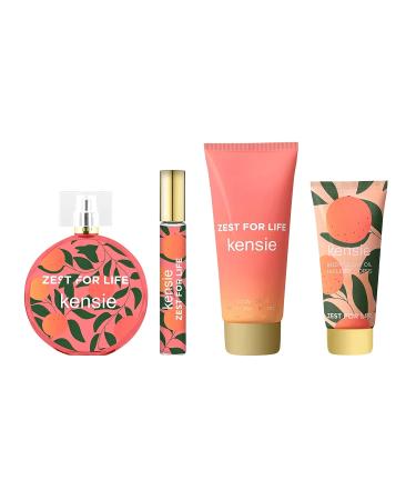 Kensie Zest for Life 4 Piece Gift Set EDP 3.4 fl. oz. - Buy Online on GoSupps.com
