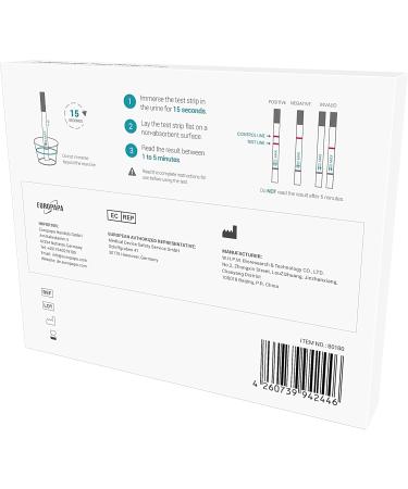 Buy Europapa 25 Ultra-Sensitive Pregnancy Tests - Early Detection & Accurate Results - Fast Shipping Worldwide - Buy Online on GoSupps.com