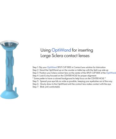 OptiWand Soft Contact Lens Tool 2 Pack - Insertion & Removal Device for Easy Lens Handling - Buy Online on GoSupps.com