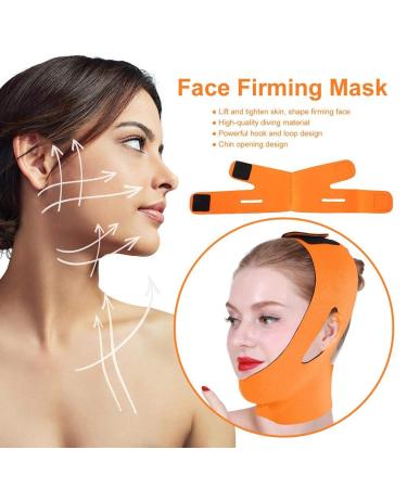 Face V Shaper Bandage - Double Chin Skin Relaxation & Breathable Lifting Belt for All-Day Comfort - Buy Online on GoSupps.com