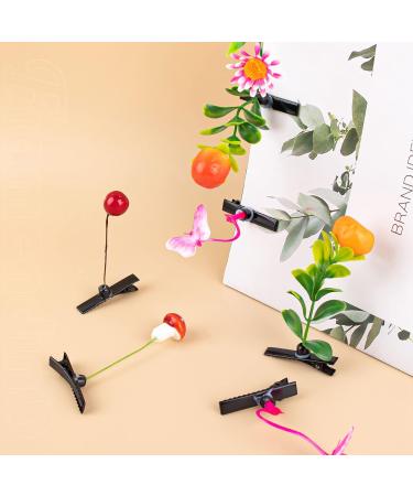 Framendino 30 Pack Bean Sprout Hair Clips - Cute and Funny Flower Plant Hairpins for Women and Girls - Perfect for Home Parties and Everyday Wear - Buy Online on GoSupps.com