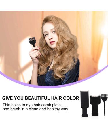 Kit Coiffure Professionnel avec Peigne et Brosse pour Coloration Cheveux Planche de Teinture Incurv e Protectrice pour Salon et Usage Domestique Outil Pratique pour M ches et - Buy Online on GoSupps.com