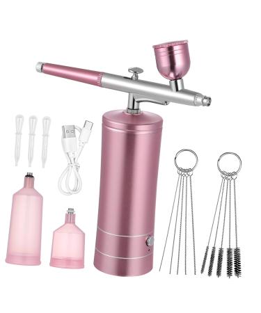 FOMIYES 1 Set Makeup Kits Nail Kit Air Brush for Nails Airbrush Air Brush Kit Painted Aluminum Alloy Charging Cable