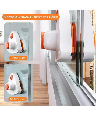 Window Cleaner Magnetic Double Side Window Cleaner 10-Files Adjustable Glass Wiper Glider Washing Brush Thickness 5-35Mm (5 25mm) - Buy Online on GoSupps.com