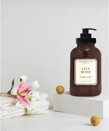 Apothecary 101 Home and Body Collection - 19.5 fl oz Bottles (8 Pack) | Sea Salt Verbena Huckleberry Lily Rose Coconut Citrus - International Shipping Available - Buy Online on GoSupps.com