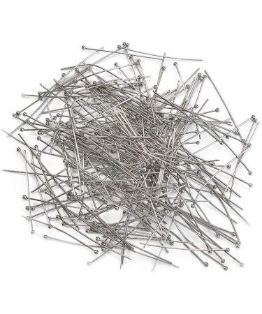 DanLingJewelry 304 Stainless Steel Ball Head Pins 40mm - 500 Pcs | Jewelry Making Findings - Buy Online on GoSupps.com