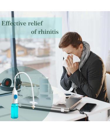 FSQYMYGS Nasal Irrigator - Sinus Relief & Rinse System for Home & Travel - Nose Cleaner for Kids & Adults - Buy Online on GoSupps.com