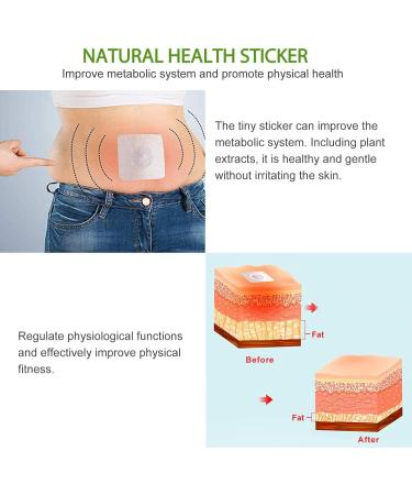 ATUIO Fat Burner Slimming Patch - 120 count - Beige, Yellow - Buy Online on GoSupps.com