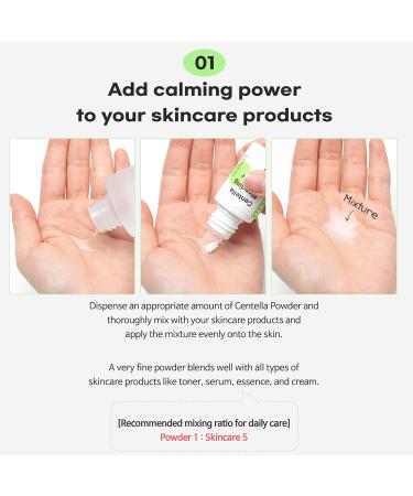 TIAM Centella Blending Powder 0.35 Oz - CICA Powder for Sebum Control and Acne Marks with Asiaticoside and Madecassic Acid - Buy Online on GoSupps.com