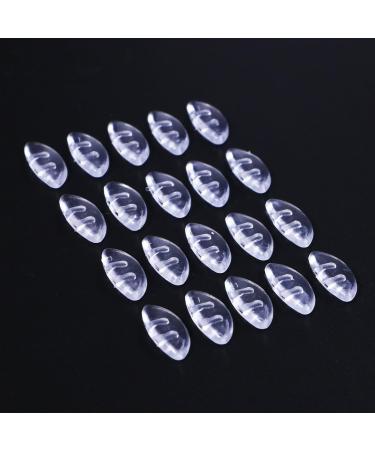 Healifty 10 Pairs Silicone Nose Pads - Anti-Slip Soft Eyeglass Bridge Pads (Transparent) - International Shipping Available - Buy Online on GoSupps.com
