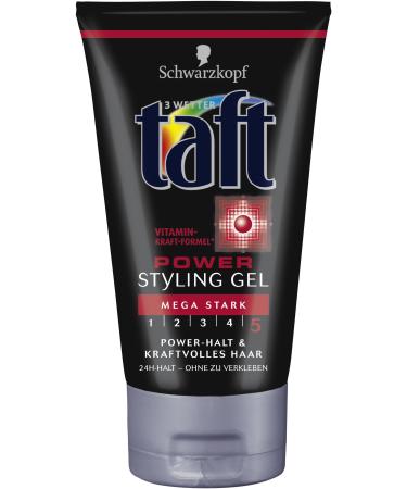 German TAFT Power Styling Gel Koffein 150ml- Shipping from USA