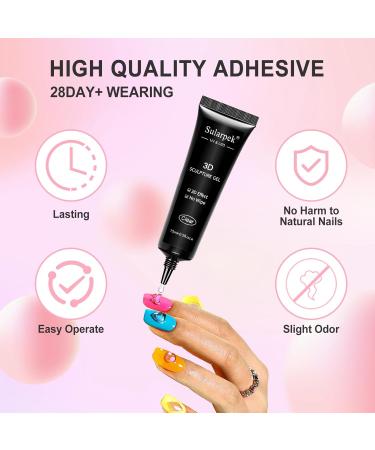  sularpek 3D Sculpting Gel 2pcs 15g Multifunctional for Nail Art and DIY Charms - Buy Online on GoSupps.com