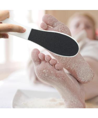 4-Piece Double-Sided Foot File Set for Wet and Dry Cracked Feet - Foot Rasp, Skin Remover, Scrubber for Effective Foot Care - Buy Online on GoSupps.com