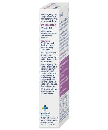 tetesept Femi Mom Hair & Skin - Dietary Supplements for Strong Hair & Beautiful Skin Post-Pregnancy | 5x30 Tablets - Buy Online on GoSupps.com