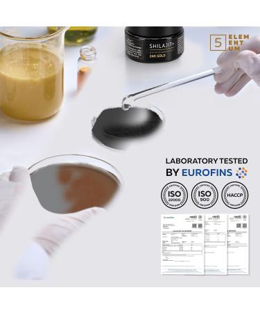 Original Shilajit resin with 24 carat pure gold 25g 82 fulvic acid Highly dosed & natural With the 5 Elementum app for optimal control 5 25 G Shilajit Gold 24k - Buy Online on GoSupps.com