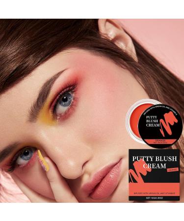 Creamy Cheek Blush | Long-Lasting Natural Matte Finish for Lips Multi-Use Complexion for Cheeks and Face | For Women and Girls Mature and Oily Skin Ideal for Dates and Everyday Wear - Buy Online on GoSupps.com