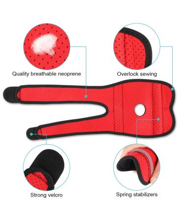 Tendonitis Elbow Brace with Two Stabilizers Neoprene Elbow Support Brace for Arm Protection Elbow Support - Buy Online on GoSupps.com