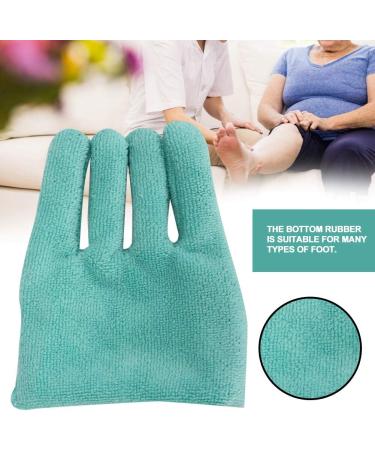 Comfortable Toe Separator Upholstery for Bedridden Seniors | Matt Fabric Toe Spacers for Pressure Ulcer Relief | Light Green Free Size - Buy Online on GoSupps.com