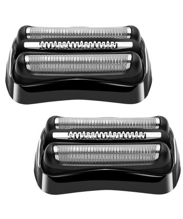 21B Shaver Blades for Braun Series 3 Replacement Head&for Braun s3 Wet and Dry Replacement Head 21B Foil and Cutter Compatible with Braun Series 3 Electric Razors 300s 310s 3010s 3040s 5409 340s-4
