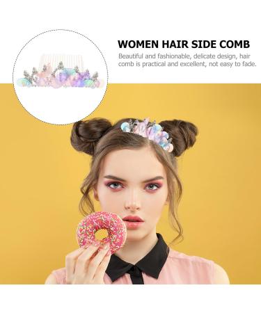 OATIPHO Rhinestones Mermaid Hair Side Comb Crystal Beach Themed Hair Side Comb Imitation Pearl Headdress Headwear for Women and Girls Party Costume - Buy Online on GoSupps.com