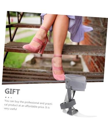 Premium Foot Immobilizer & Orthotic Tool for Drop Foot - Ankle Support Brace PVC Correction Belt - White 29x28x9cm - Buy Online on GoSupps.com