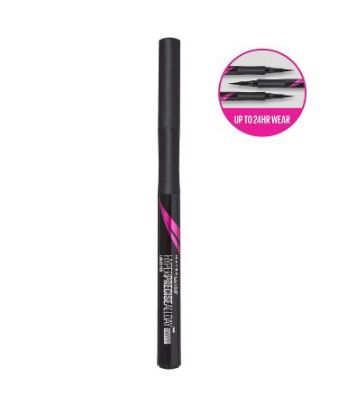 Maybelline Eyestudio Master Precise All Day Waterproof Liquid Eyeliner Makeup - Matte Black 0.034 oz - Buy Online on GoSupps.com