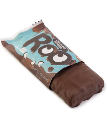 Roo'bar Vegan Gluten Free Coconut Bars Coated in Dark Chocolate - Pack of 3 - sports snack - healthy snack - 100% natural - Buy Online on GoSupps.com