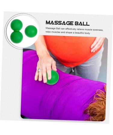 Besportble Fascia Massage Ball Set - Muscle Training & Recovery Tool | Ergonomic Yoga Roller for Neck & Shoulder Relief | Eozing Center TPE Fitness Equipment - Buy Online on GoSupps.com
