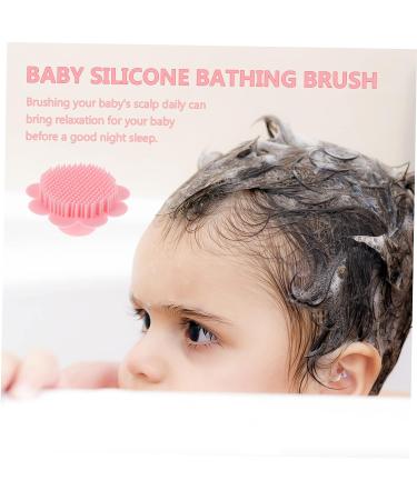 Infant Scalp Bathing Brush Set - Safe Silicone Toddler Hair-Washing Tool - Buy Online on GoSupps.com