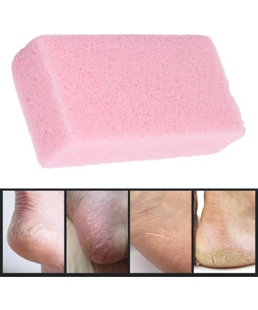 Foot Pumice Stone PU Foot Pumice Stone Square Pink Hard Dead Skin Remove Scrubber for Nail Tool Foot Scrubber Care - Buy Online on GoSupps.com
